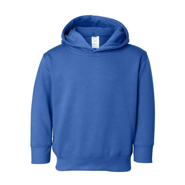 Rabbit Skins Toddler Pockets Fleece Hooded Sweatshirt